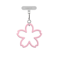 CASETiFY Heart Phone Wristlet with Card Adjustable Phone Lanyard with Patch Mobile Phone Hanging Charm Neck Sling Crossbody Anti-lost Chain