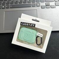 Casetify Gợn Tai nghe Trường hợp Đối với AirPods 5 / AirPods Pro 3 / AirPods Pro / AirPods Pro 2 / AirPods 4 / AirPods 3 Earbuds Trường hợp Với Vòng bậc quân sự Đã thử nghiệm thả rơi/6.6ft bảo vệ chống rơi/Anti-Scratch
