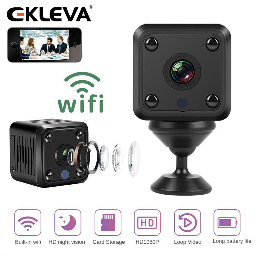 EKLEVA X6 Mini IP Camera WiFi Sports Camera HD 1080P Wireless Security  Surveillance Built-in Battery Night Vision Smart Home Micro Cam | Lazada PH