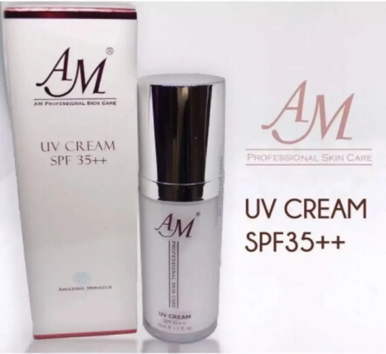 AM UV CREAM SPF35 (35ML) (Ready Stock) LIMITED PROMOTION