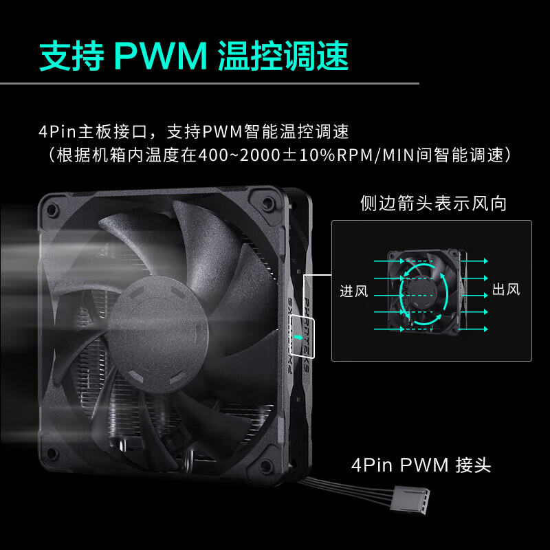 Phanteks Polar Boroc S4/S5 T6 Single Tower Dual Tower ARGB Computer Desktop CPU Air Cooling Heat Sink New Condition Multi Platform Support. 