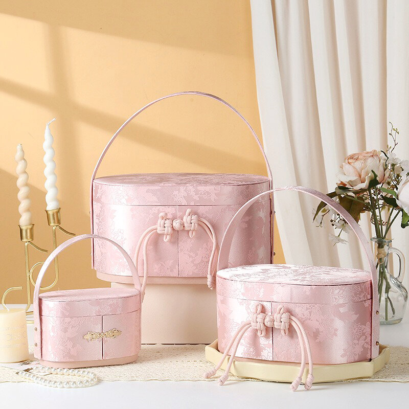 Wedding Birthday Gift Box for Bridesmaid Teacher Elegant Chinese Style