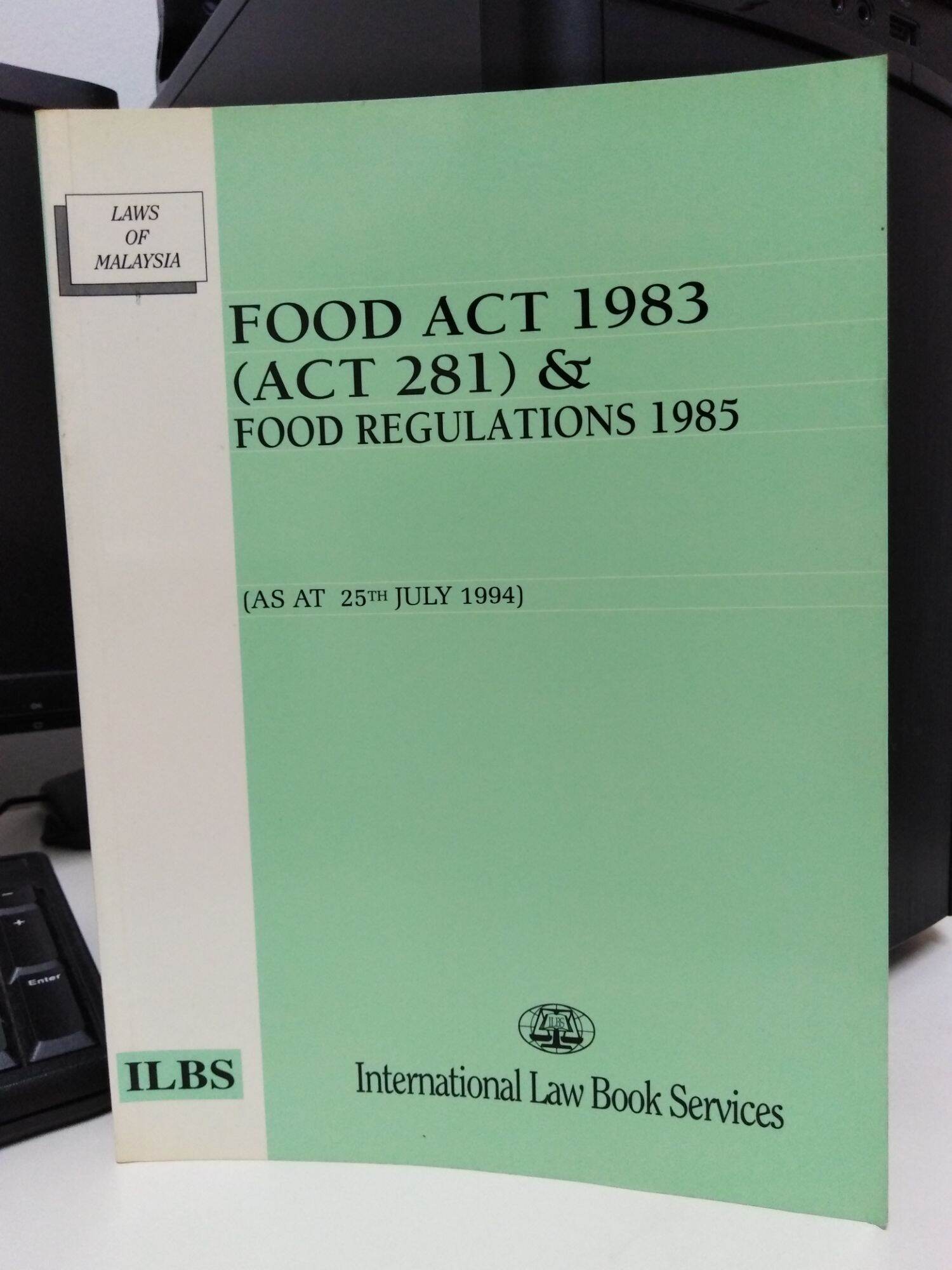 food-act-1983-act-281-food-regulations-1985-published-1994-lazada