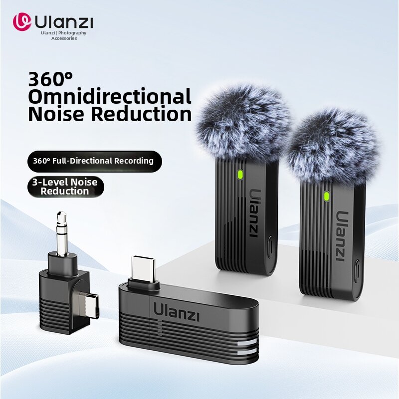 Ulanzi | Noise Cancelling Lavalier Microphone