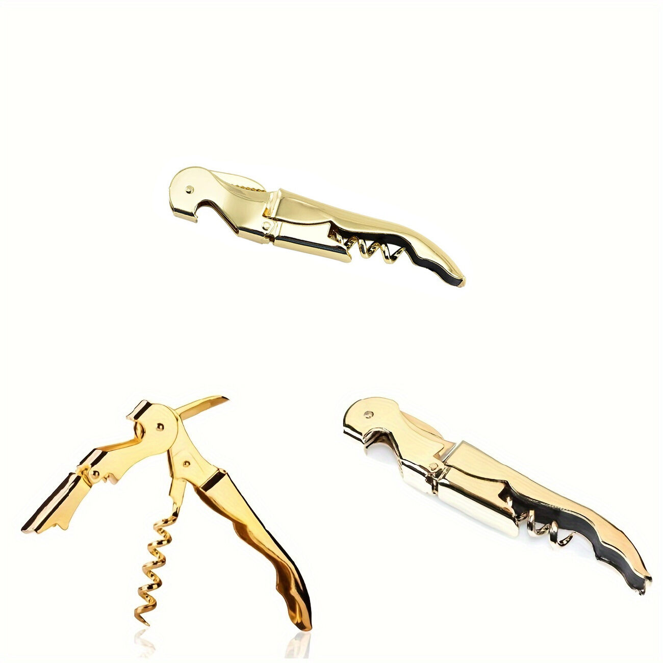 Professional Waiter Corkscrew With Serrated Foil Knife And Spiral_voghion.com