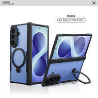 XUNDD Case For Samsung Galaxy Z Fold 7 8 Ultra Case Shockproof Magnetic Stand Glass front Plastic back Protective Shell