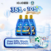 [Trio Pack] Selsun Blue Pro Repairing Shampoo 200ml
