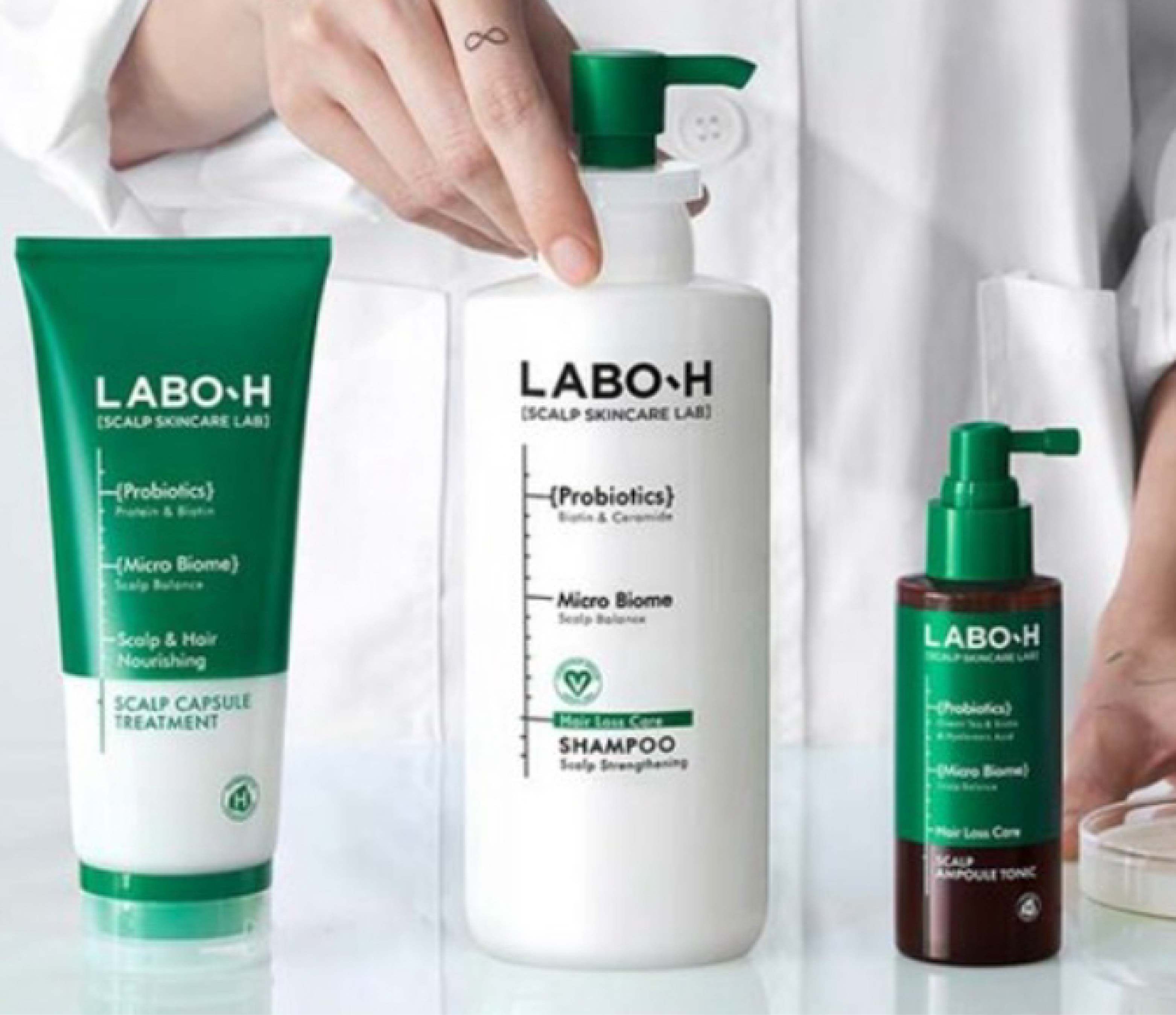 [LABO-H] Hair Loss Care Shampoo 180ml, 400ml (Scalp Strengthening ...
