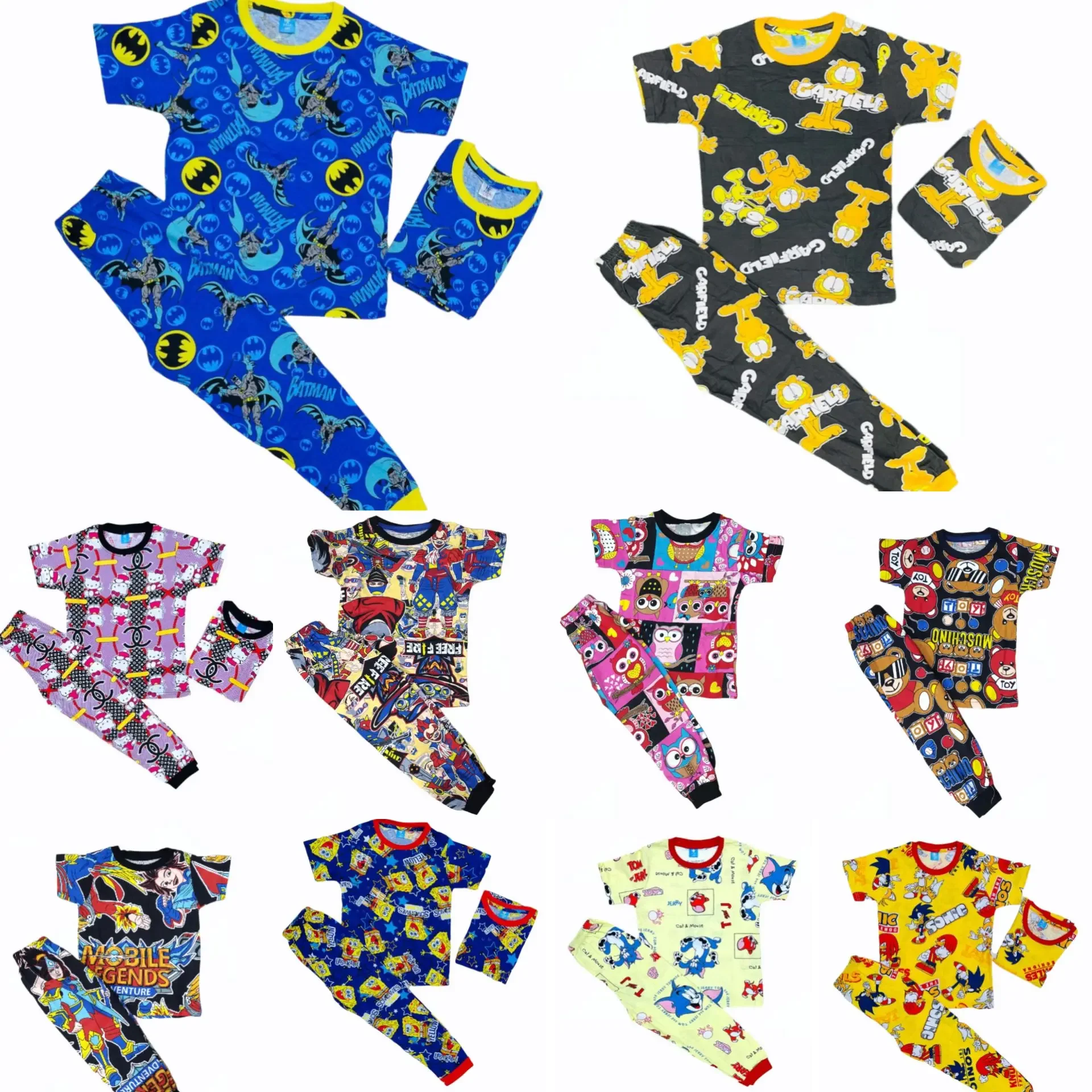 New Design Pyjamas Baby Kid | Baju Tido Baby Budak