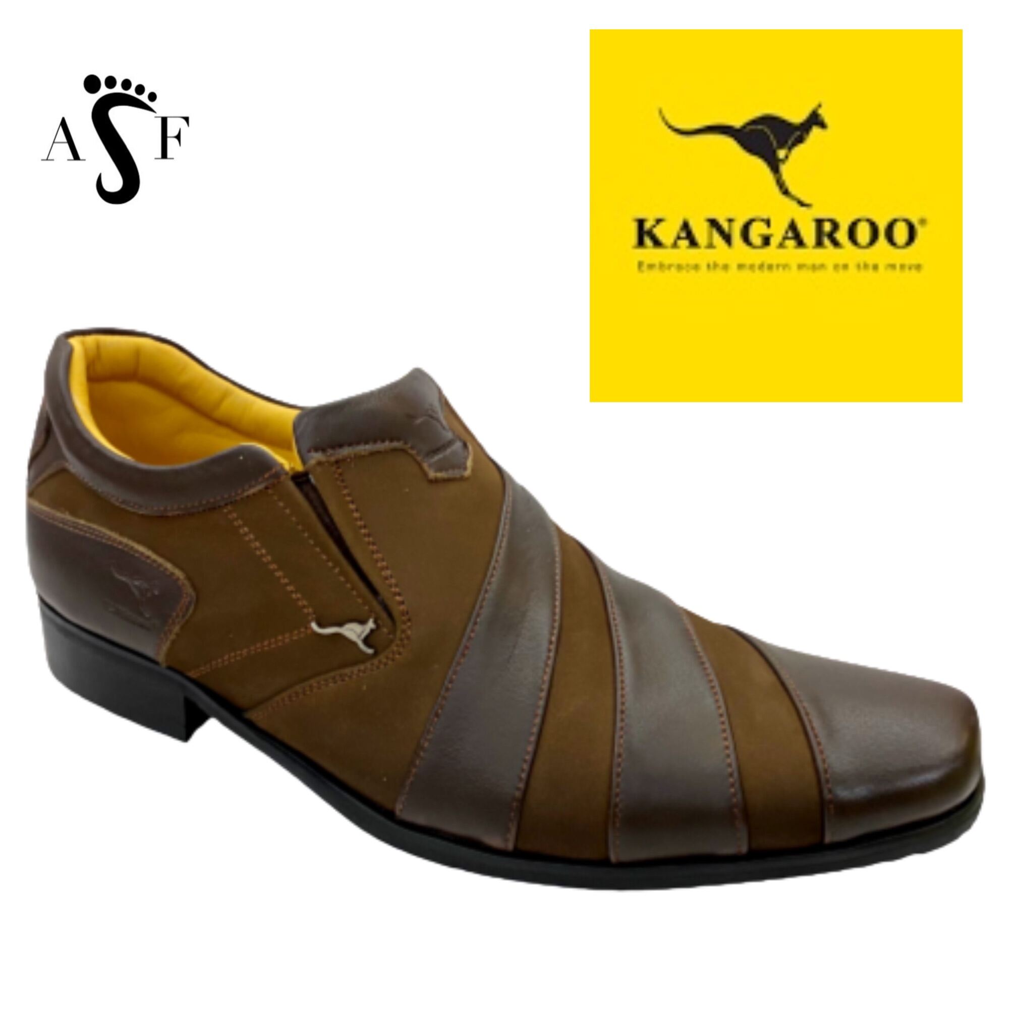 Kangaroo leather shoes hot sale for mens