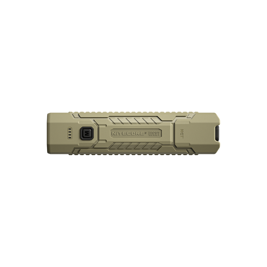 Nitecore EDC07 Ultra-Light EDC Flashlight 1500LM Max Output with MCT LED 3 Color Temps Built-in 1500mAh Battery 132M Beam Distance Type-C Fast Charging for Outdoor & Daily Carry