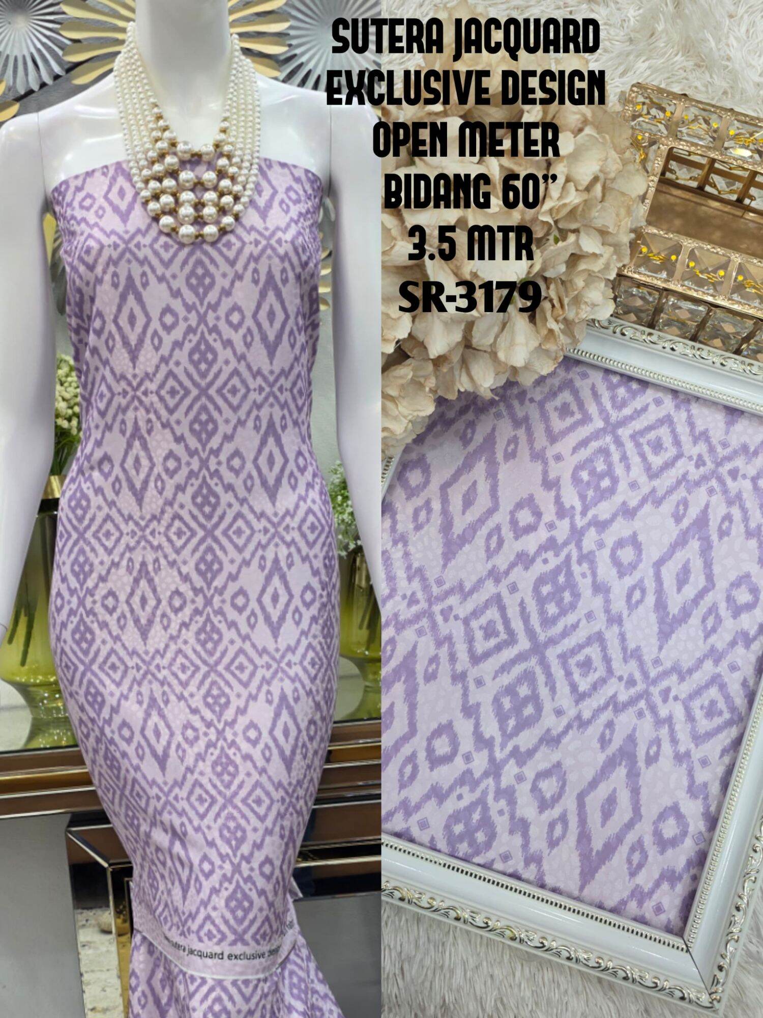 KAIN PASANG SUTERA JACQUARD PREMIUM EXCLUSIVE