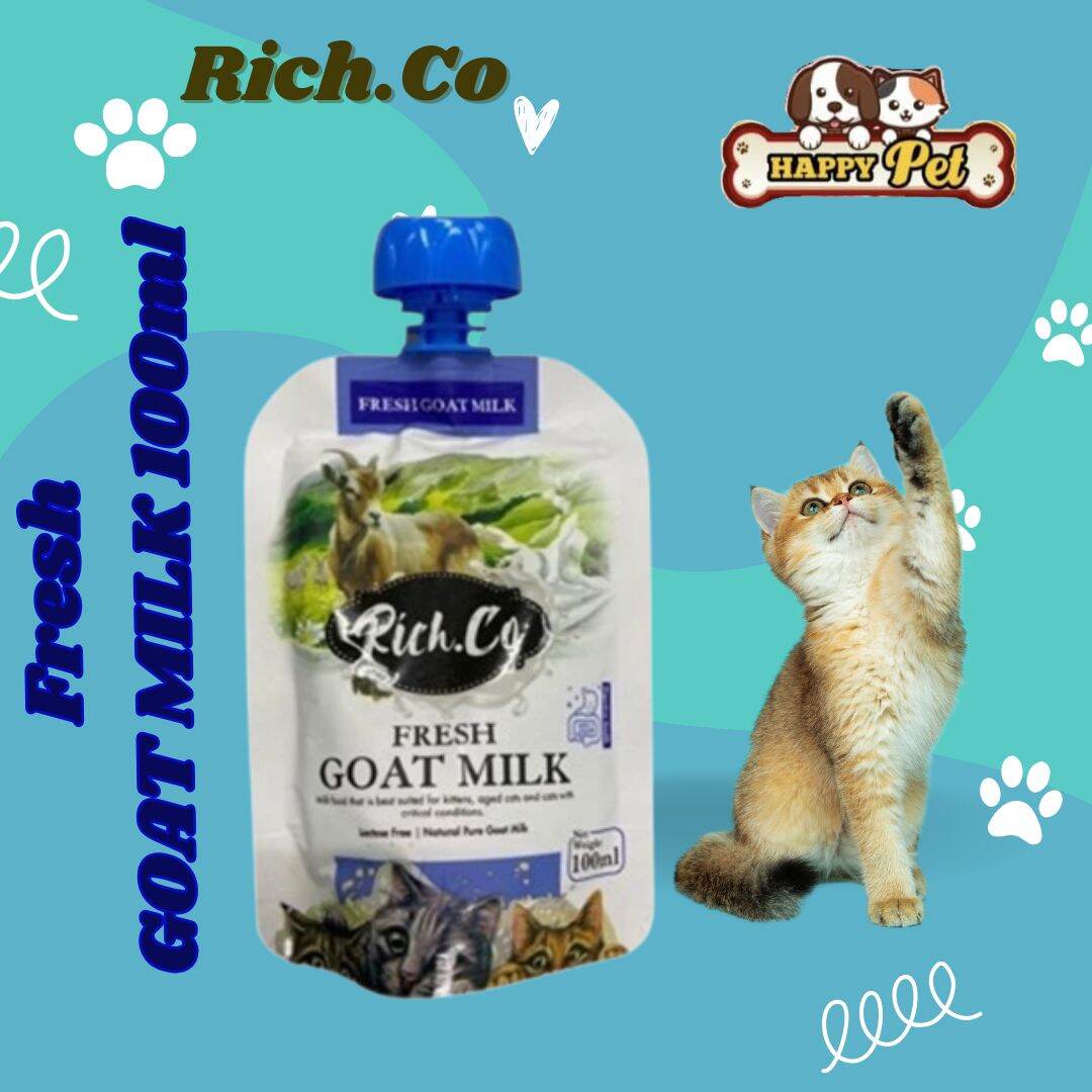 Ready StockRich Co Fresh Goat Milk 100ml/Creameaty Goat Milk
