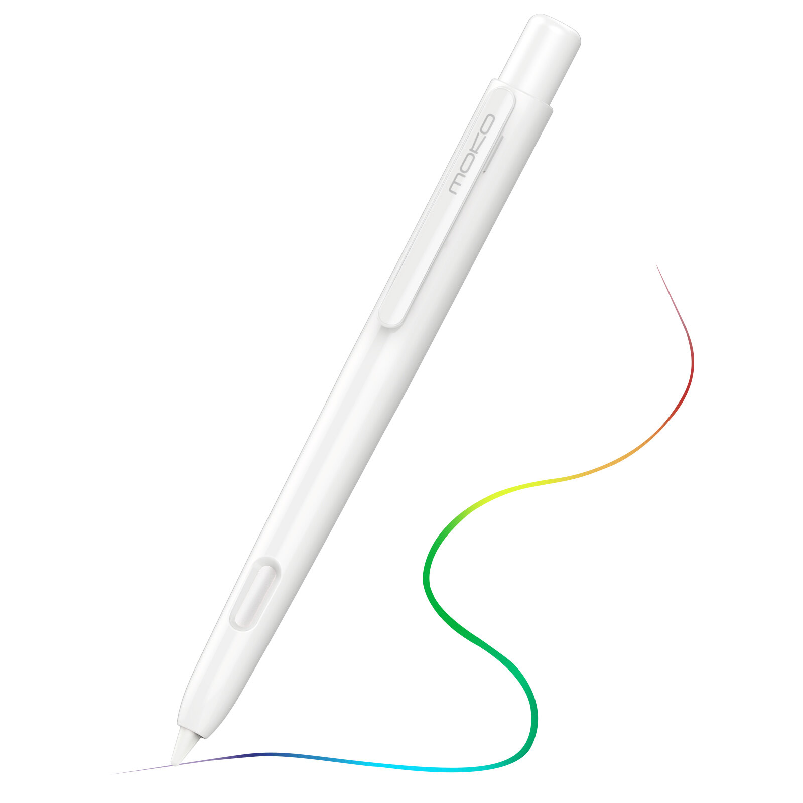 Moko chủ trường hợp tương thích với bút chì Apple thế hệ thứ 2, có thể thu vào bảo vệ bút chì Apple bìa với Clip mạnh mẽ, cứng PC bút chì Apple trường hợp, hỗ trợ Double-TAP