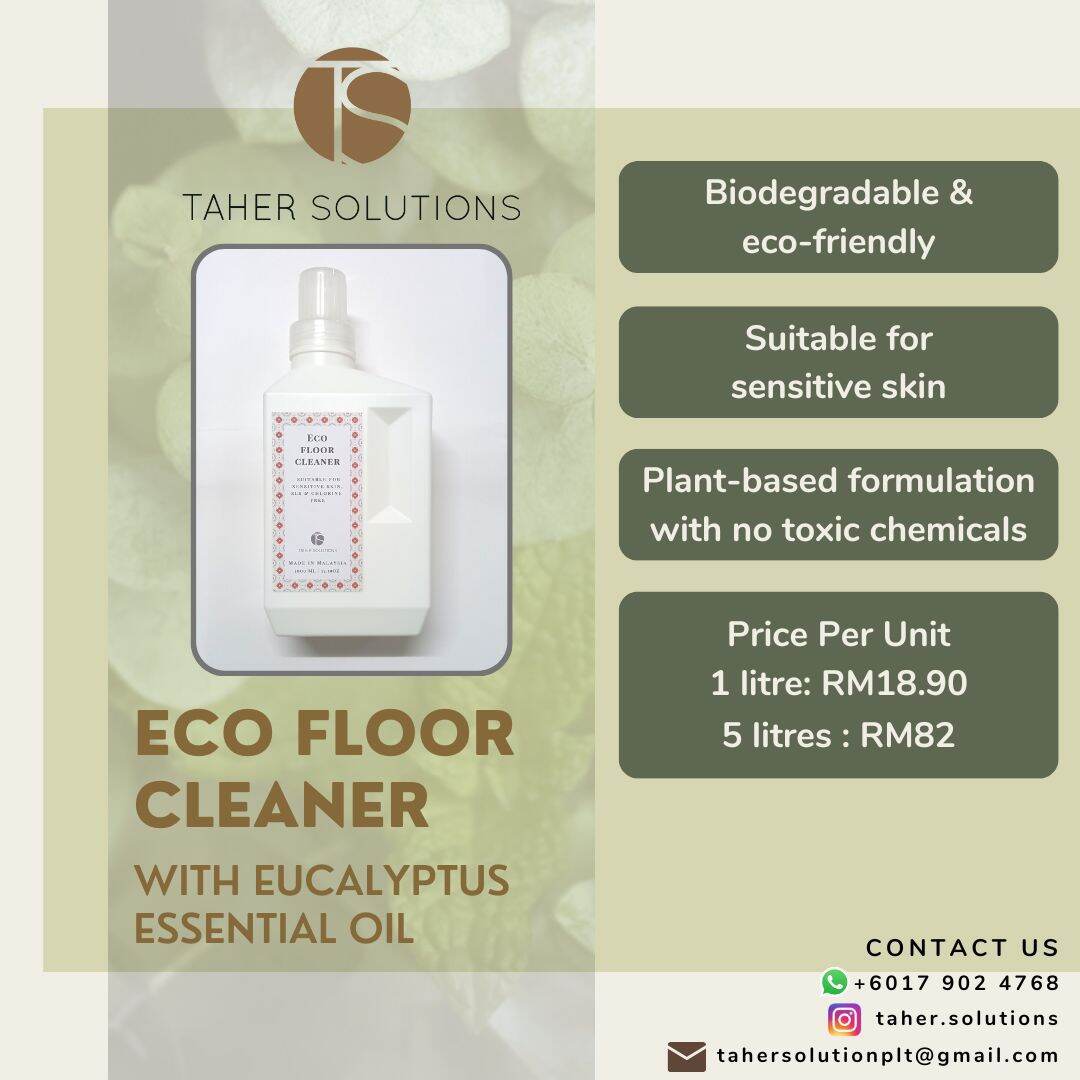 Taher Eco Floor Cleaner 1L Lazada