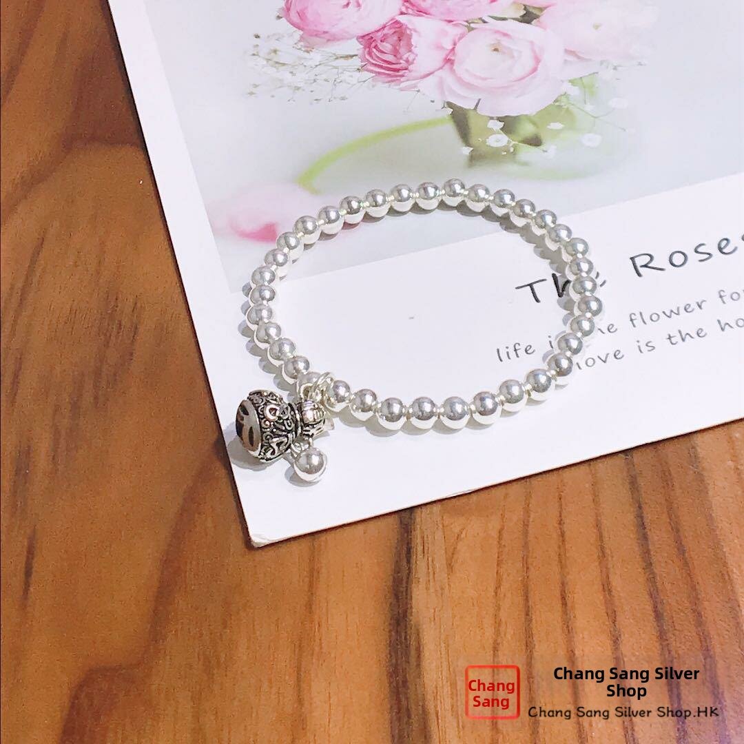 DIY S925 Sterling Silver Gleaming Gourd Charm Bracelet Harga  367 Ringgit*Penghantaran Percuma