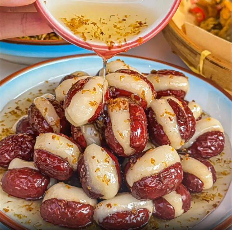 Original Flavor Glutinous Rice And Red Dates Heart Too Soft 500g Special Product from Taizhou for Home Banquets And Hotels Harga  68 Ringgit*Penghantaran Percuma