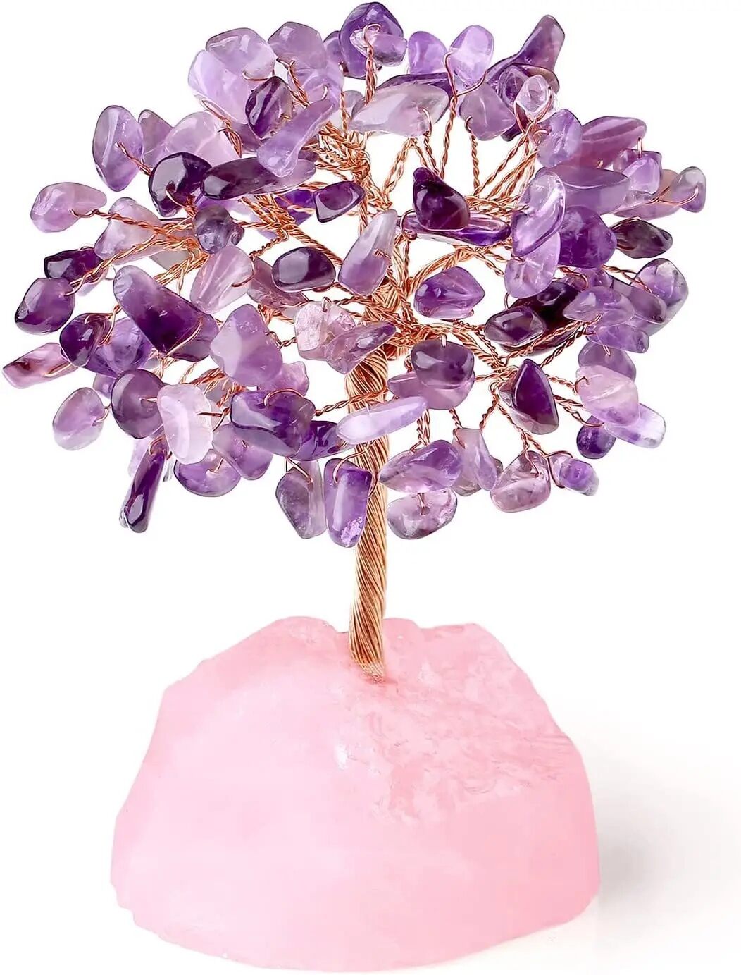Natural Stone Amethyst Crystal Tree Decoration Womens Jewelry Cross-Border Decorative Accessories from Mainland China