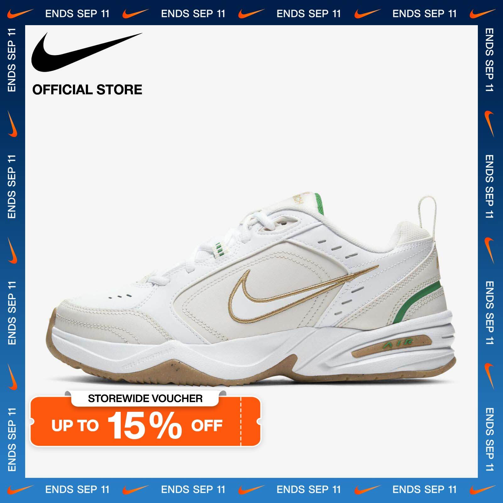 Nike Men's Air Monarch IV Workout Shoes - White