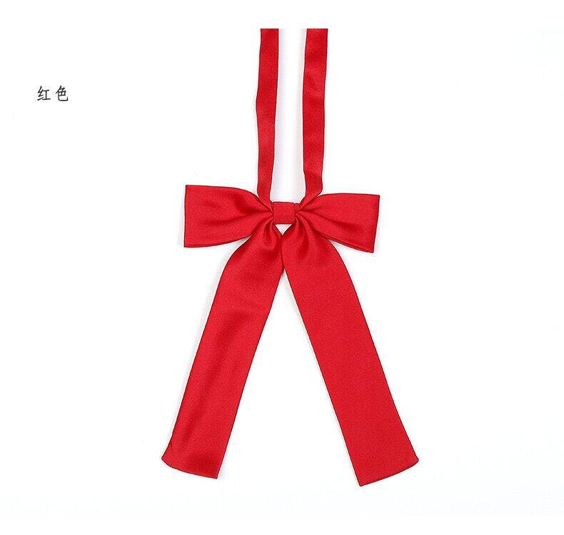 Women's Bow Tie Bow Jk Uniform Ribbon Student Shirt Japanese College