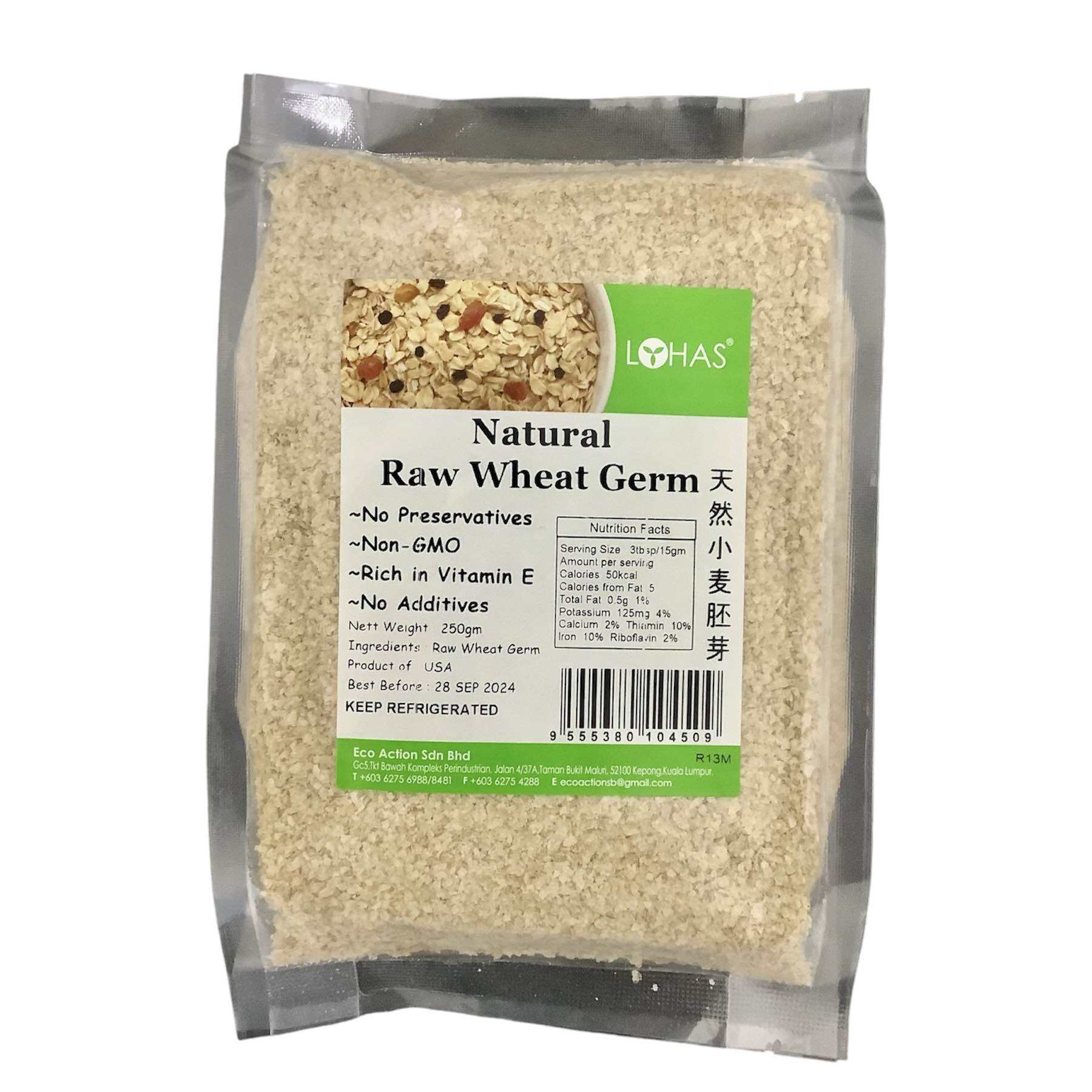 Lohas Raw Wheat Germ 250g 小麦胚芽 | Lazada