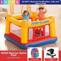 Intex | Indoor Inflatable Foldable Trampoline bouncy castle and ball pit