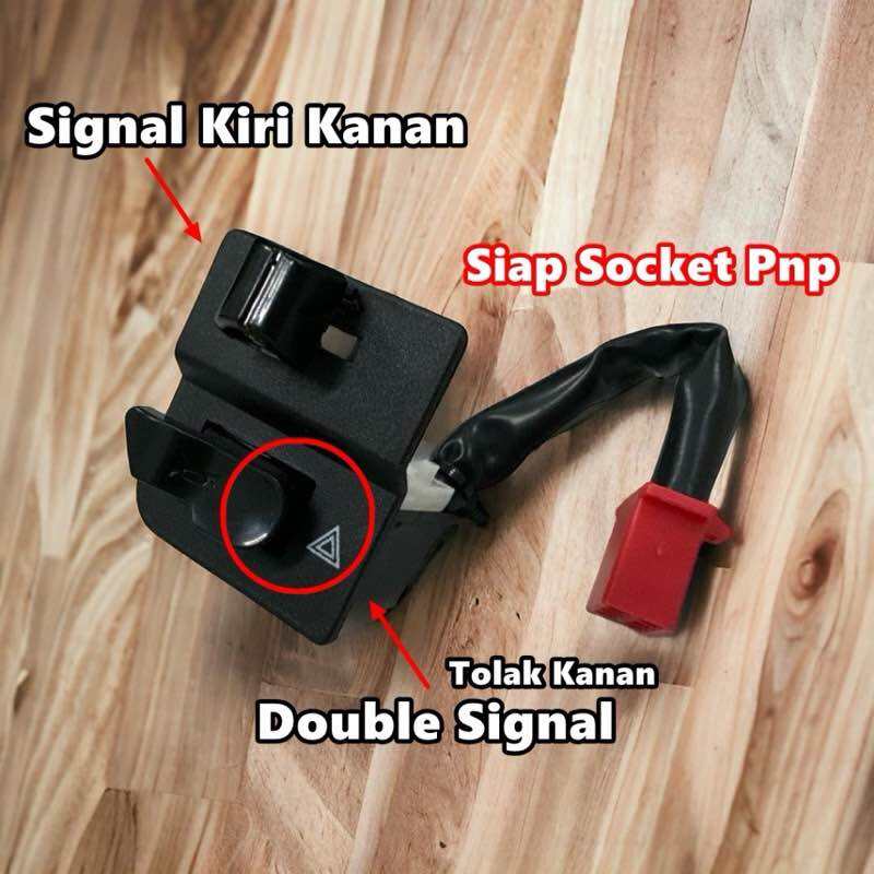 YAMAHA LC135 FI V8/Y15V1/EGO GEAR/EZ115 DOUBLE SIGNAL SWITCH HI LOW SWITCH ON OFF SIGNAL RELAY LED DOUBLE SIGNAL. 