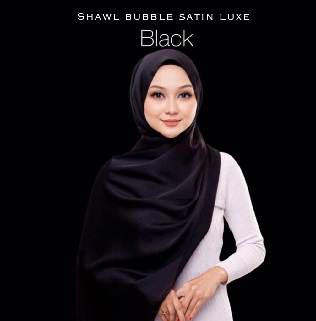 shawl satin luxe