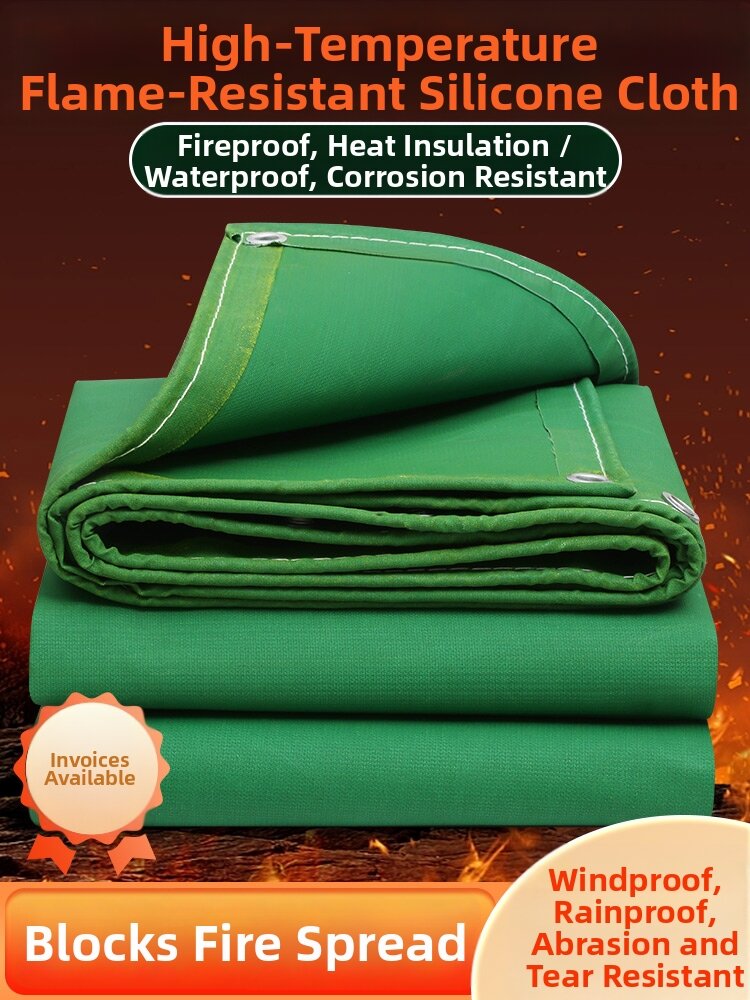 PENGBO | Heat Resistant Flame Retardant Silicone Canvas Fireproof Insulation Fabric - Jenama PENGBO Harga 517 Ringgit*Penghantaran Percuma
