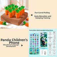 TANGJIUGONG | Educational Fun Pulling Carrot Plush Toy
