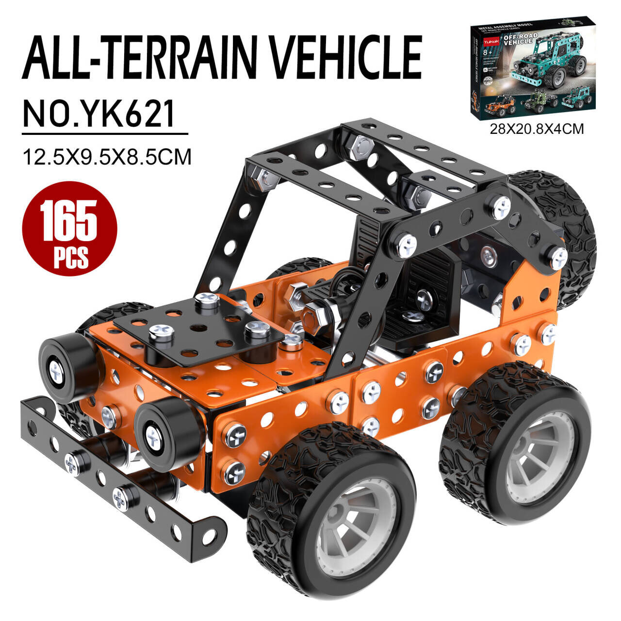 Building Toys Model Truck Set STEM Building Projects Model Car Kit Toys ...