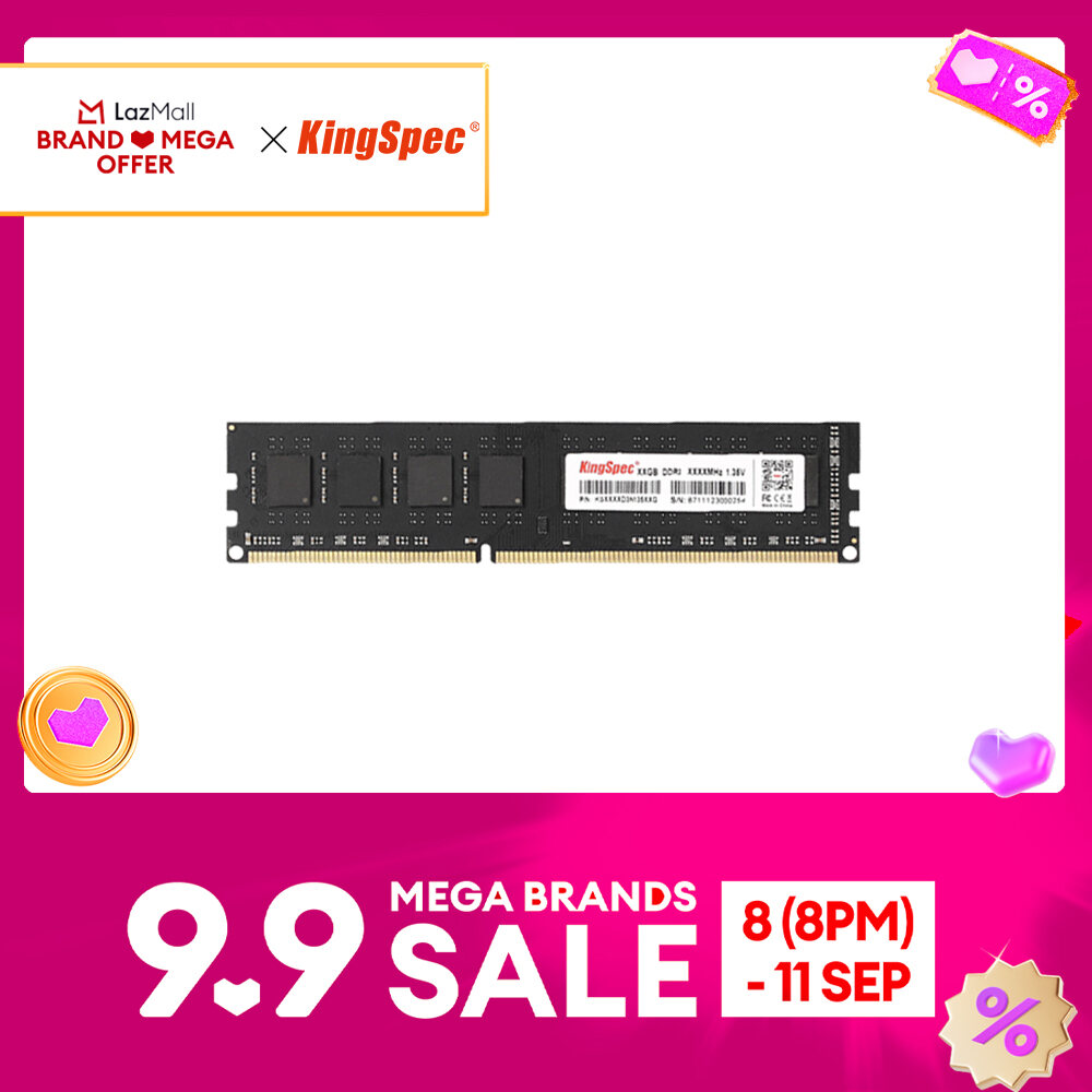 Kingspec DDR3 1600 PC 12800u Bộ nhớ máy tính để bàn dính hai mặt hạt tương thích bộ nhớ máy tính để bàn Ram 8GB