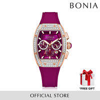 Bonia Women Watch Chronograph BNB10807-2562S (Free Gift)