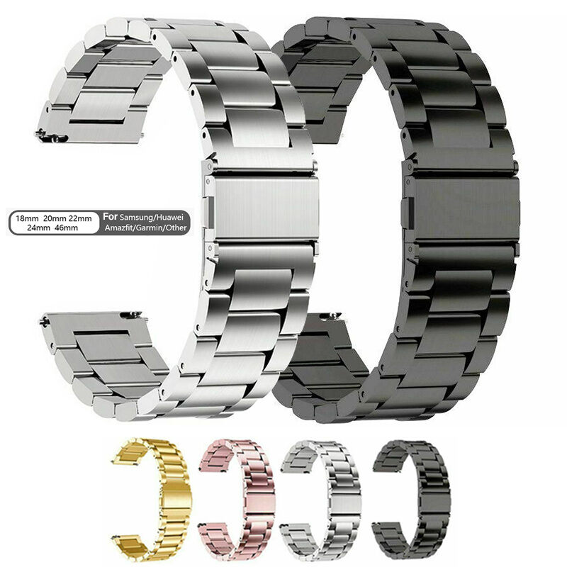 Quick Release 22mm Steel Watch Strap Metal Clasp Mesh Milanese Metal Strap Quick Release Watch Strap/Band 20/22mm  Milanese Watch Strap And Quick Release Watch Parts Price 
