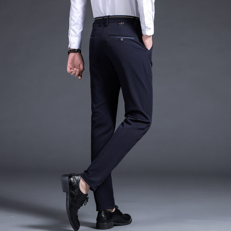 Nanjiren Men's Loose Straight Business Casual Pants | Lazada