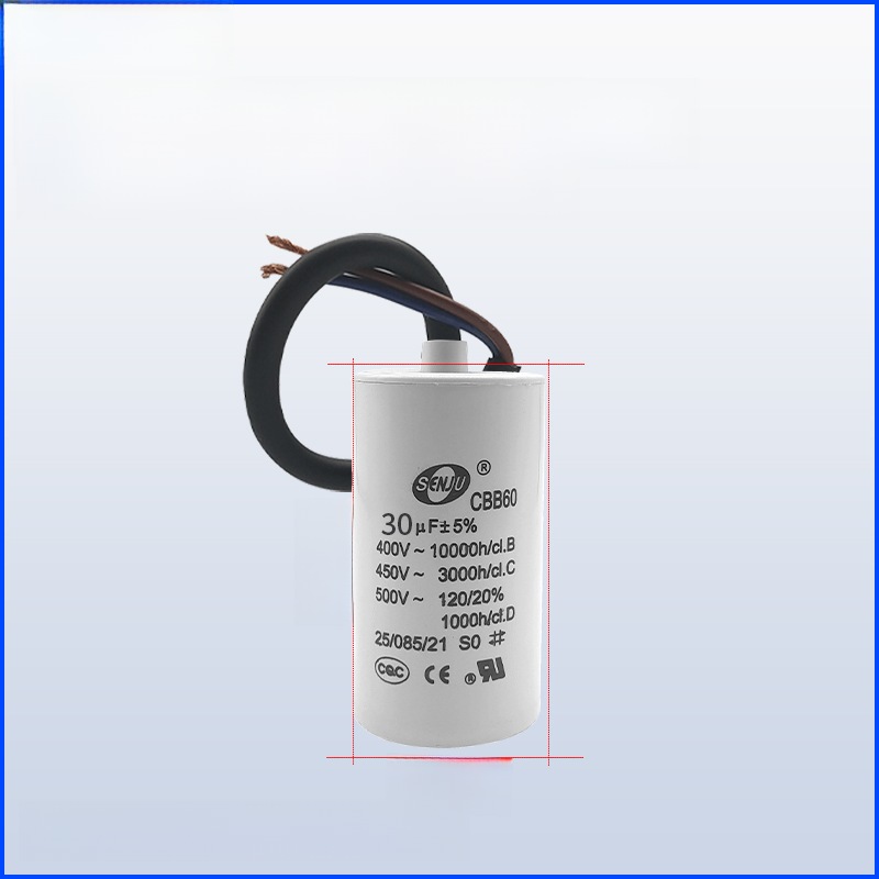 CBB60A-50/450 Capacitor – 50uF ±5%, 450V, For Motor Operation – Polypropylene, 50x106mm, 3000h Lifespan 3 thumbnail image