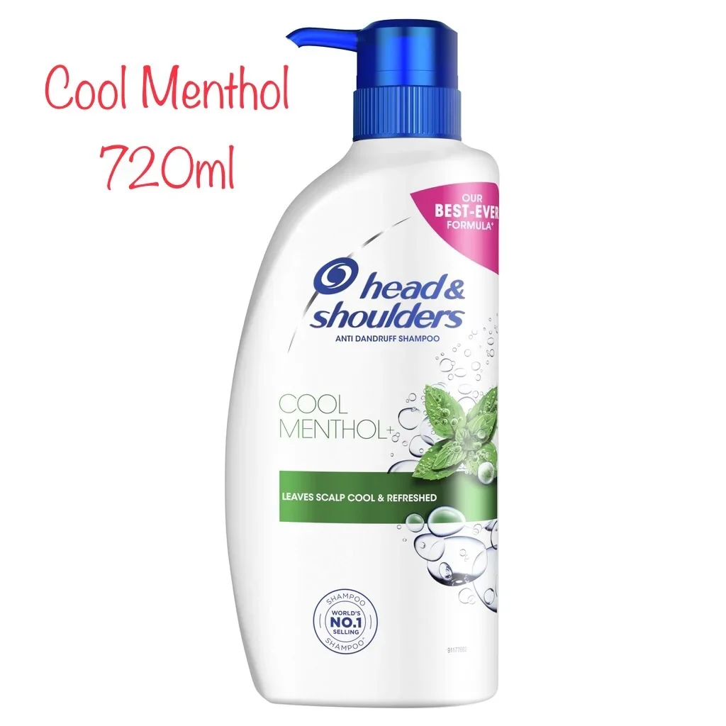 HEAD & SHOULDERS Anti-Dandruff Shampoo Cool Menthol 720ml
