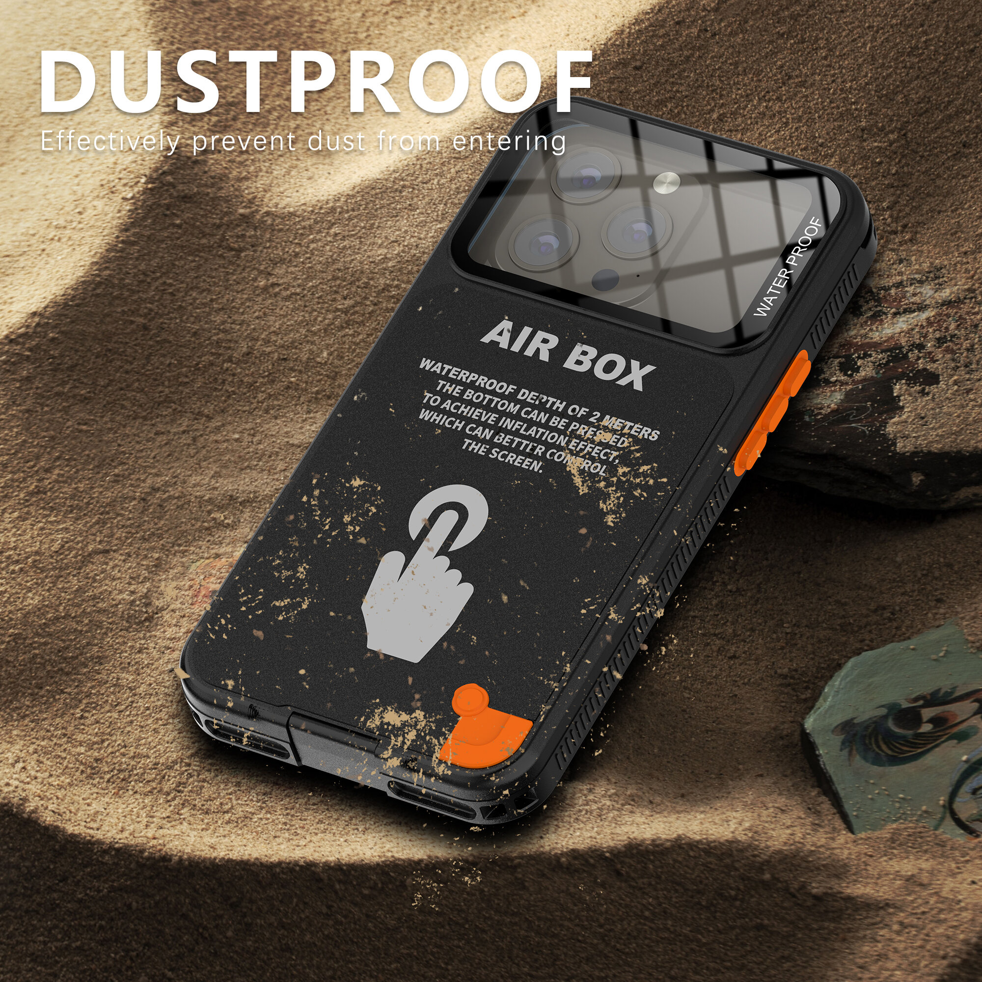 Waterproof Phone Case For Iphone With Underwater Photography Window_voghion.com