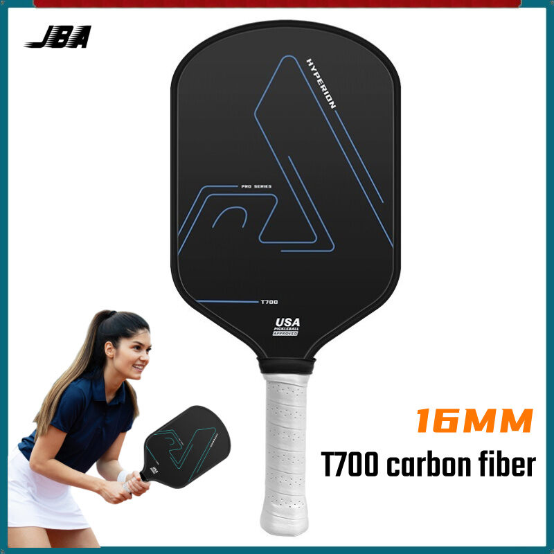  JBA vợt pickleball T700 sợi carbon Đá Cát Mờ Lớn Ngọt Ngào Tại Chỗ 16Mm PP Tổ Ong Lõi Linh Hoạt Ergonomic chống trượt cạnh nhựa TPU Ràng Buộc Cân Bằng Tấn Công Phòng Thủ Cho Người Mới Bắt Đầu Tiên Tiến 