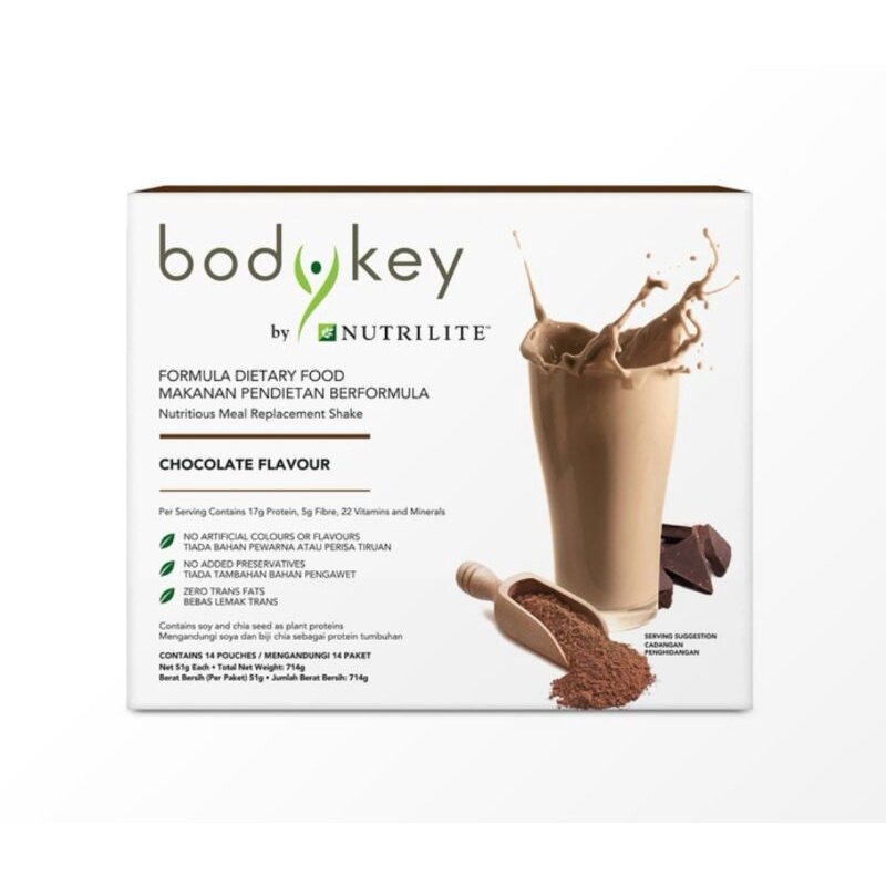 【Ready stock】Amway BodyKey by NUTRILITE Meal Replacement Shake
