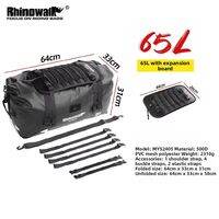 RHINOWALK | Fully Waterproof Motorcycle Rear Seat Bag