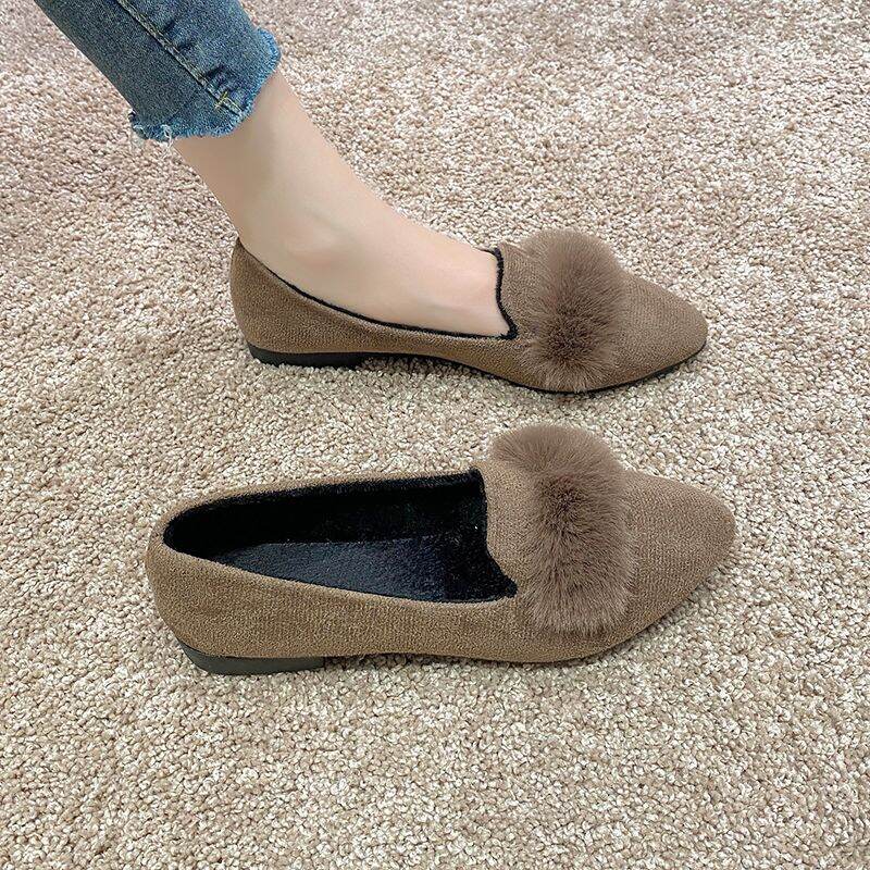 35-40 Casual Fashion Comfortable Flat Pointed Low-Cut Women's Shoes - 4