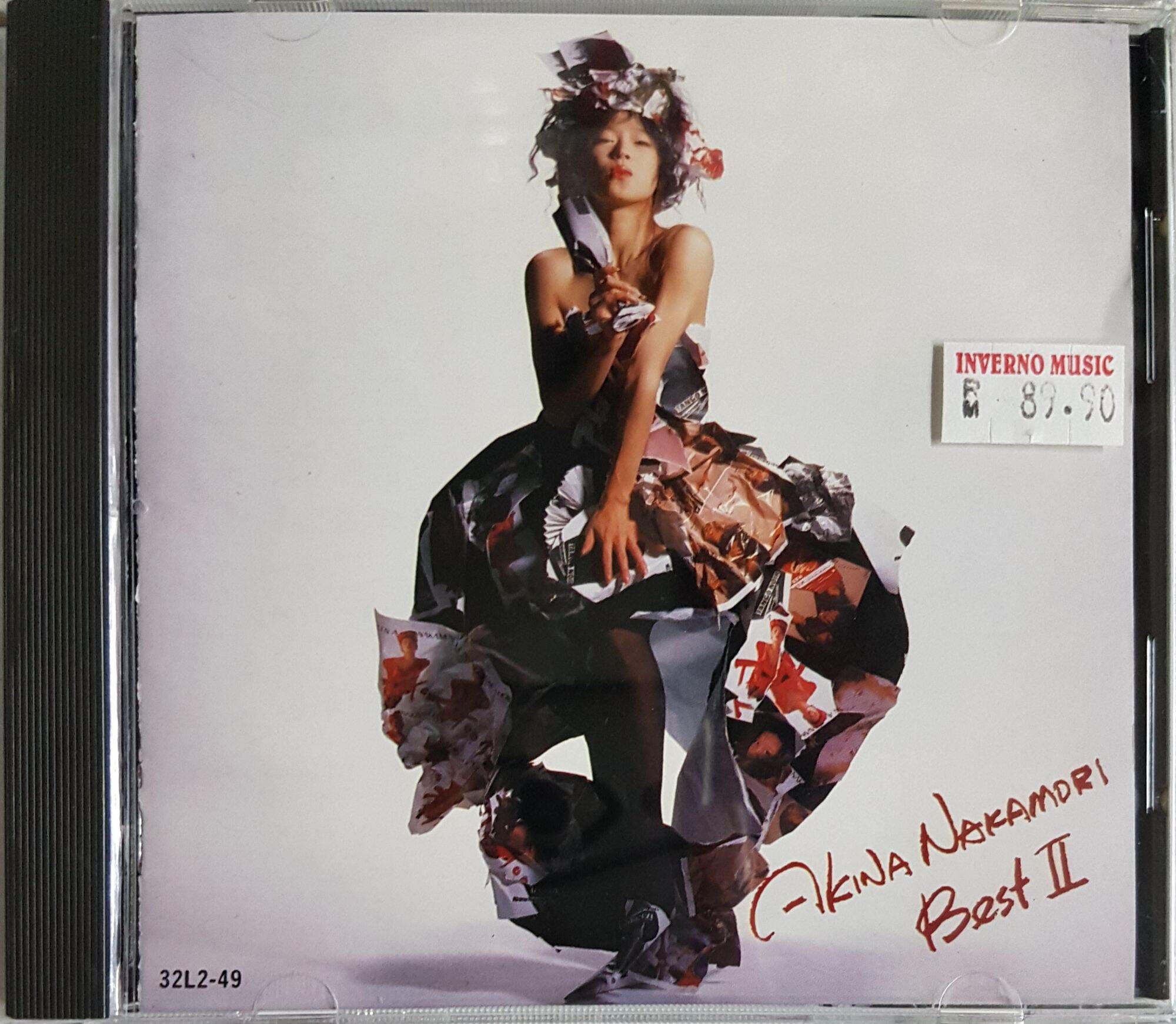 Akina Nakamori 中森明菜 - Best II CD J-Pop Music Collection Cd