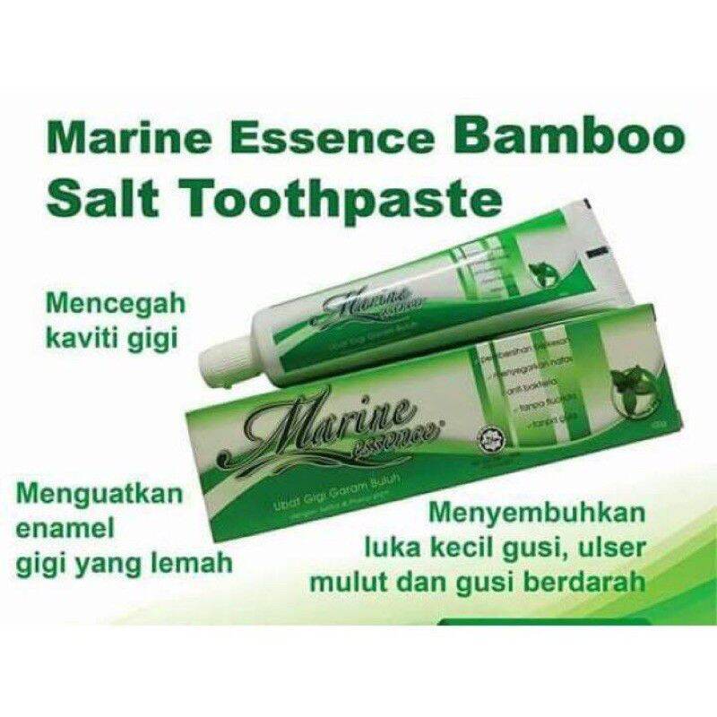 marine essence bamboo salt toothpaste