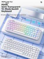 Mofii | Semi-Transparent RGB Backlit Keyboard