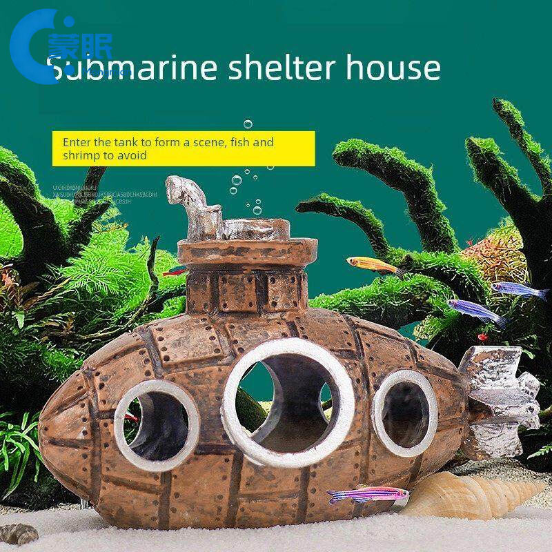 MENGMIAN | Resin Aquarium Decor Ornament Harga  45 Ringgit*Penghantaran Percuma