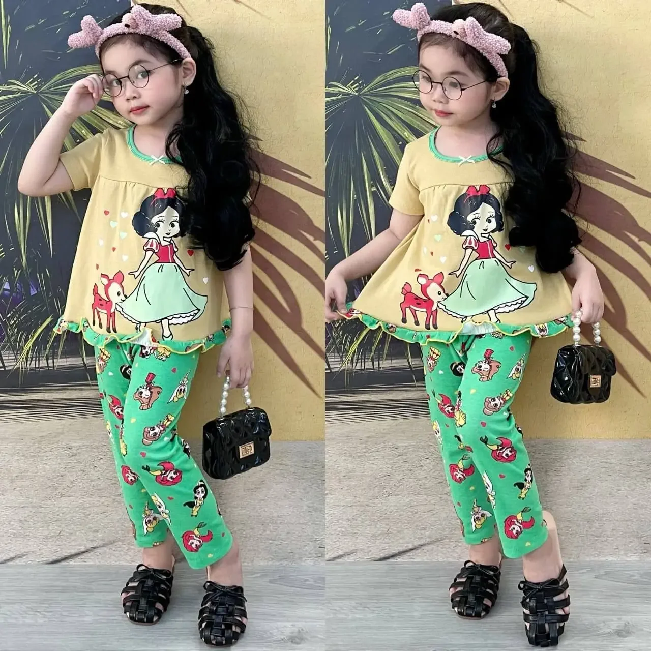Baby Gap Pyjamas Doll SS Snow White Yellow Colour