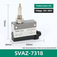 Waterproof Micro Switch 10A 250V AZ Travel Micro Limit Switch Small Horizontal Roller Lever AZ-7121 AZ-7312 AZ-7311 AZ-7310 TZ