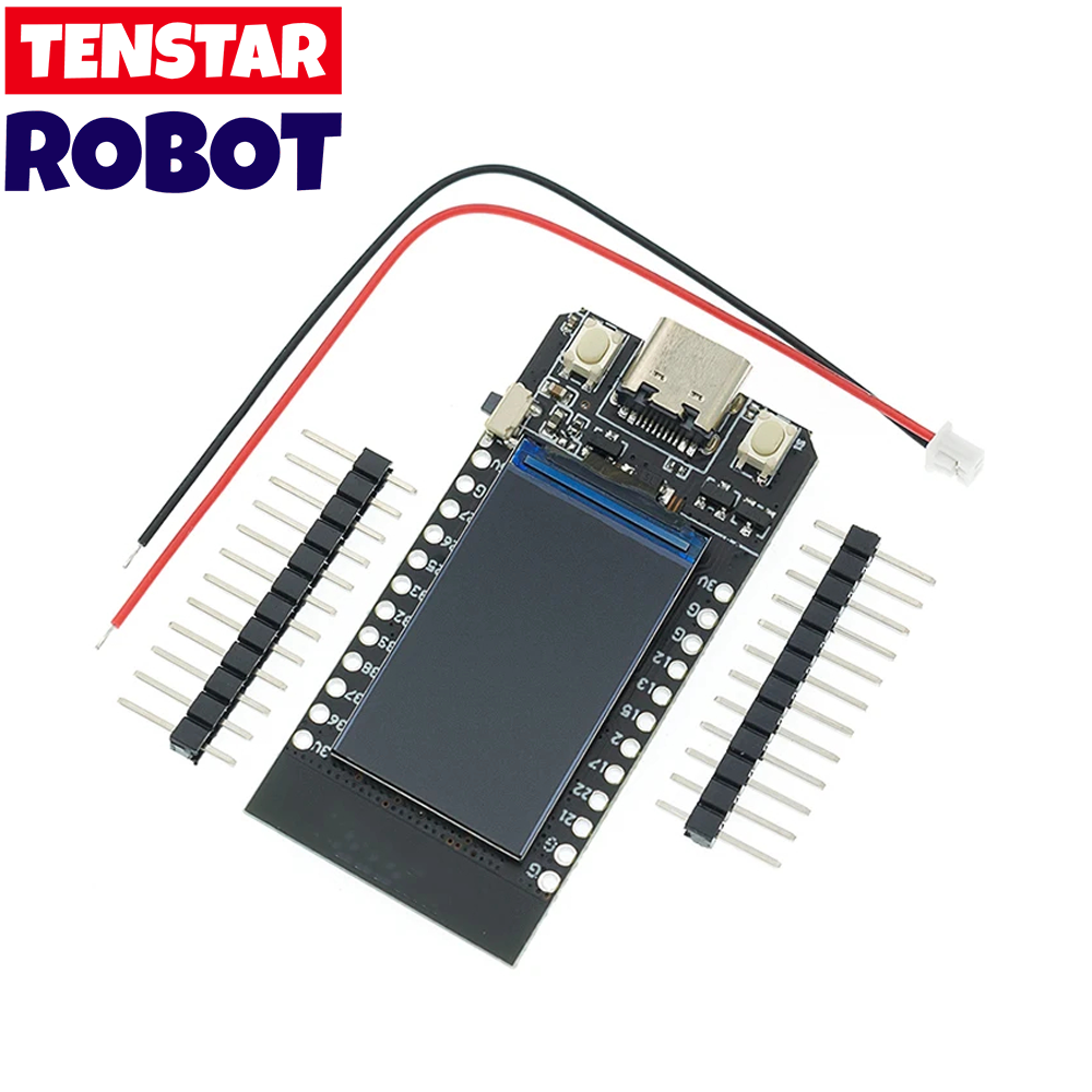 T display esp32 ch9102f 16mb wifi bluetooth module 1 14 inch lcd