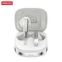 Miniso MS115 ai dịch Earbud TWS Bluetooth không dây Tai nghe giảm ồn nhạc HIFI HD cuộc gọi Bluetooth 6.0 tai nghe với microphone